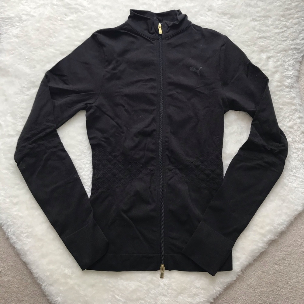Puma | high-neck fitted jacket